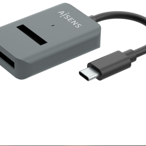 AISENS USB-C Dock M.2 SATA/NVMe ASUC-M2D012-GR USB 3.1 Gen2 Gris