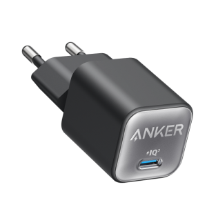 Anker 511 Nano 3 - Cargador rápido universal para móviles y dispositivos negros