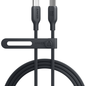 Anker 543 Cable USB C Negro 1,8 m – Alta Velocidad y Durabilidad