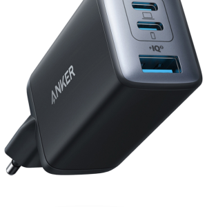 Anker 735 Charger Universal Negro – Carga Rápida para Interior con Corriente Alterna