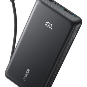 Anker A110E Power Bank 20000 mAh Negro - Carga Rápida y Compacta