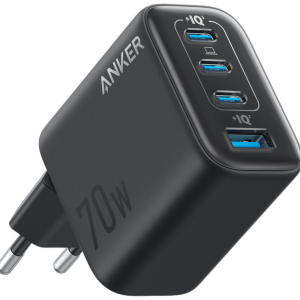 Anker A121C Cargador Universal Negro AC de Carga Rápida para Interior