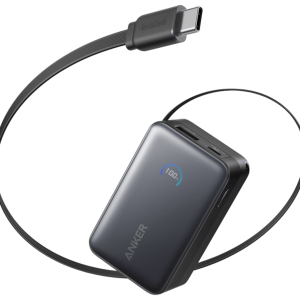 Anker A1638 Power Bank 10000 mAh Negro – Carga Rápida y Portátil