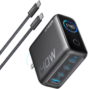 Anker B2697GZ1 cargador universal gris con carga rápida para dispositivos móviles