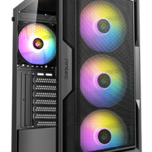 Antec AX61 Elite Midi Tower Negro - Caja Gaming con Alta Ventilación y Diseño Moderno