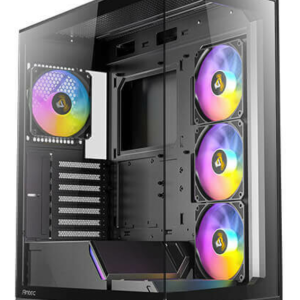 Antec C3 Midi Tower Negro - Caja PC Compacta y Elegante para Gaming