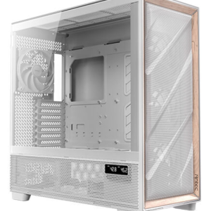 Antec FLUX PRO White EUV Full Tower Blanco con Detalles en Madera