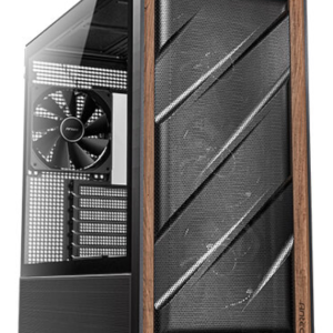 Antec Midi Tower Negro con Acabado en Madera - Carcasa de Ordenador