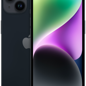 Apple iPhone 14 Plus Negro 256 GB - SIM Doble, iOS 16, 5G, 6.7 pulgadas