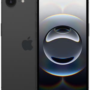 Apple iPhone 16e 6.1" Negro - SIM Doble, iOS 18, 5G, USB Tipo C, 256 GB