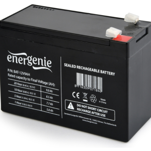 Batería Sellada Gembird 12V 9 Ah VRLA para Uso Versátil y Duradero