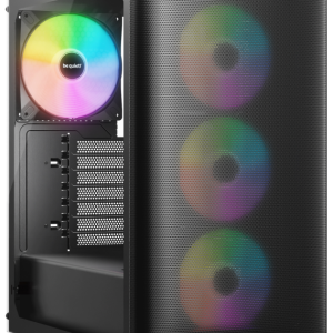 be quiet! Pure Base 501 LX Black - Caja Mid Tower Negra para PC Gaming y Oficina