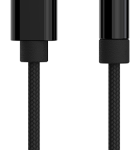 Cable de audio Gembird CCA-CM3.5M-1.5M 3,5mm negro 1,5 m