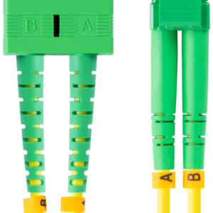 Cable de fibra óptica Lanberg FO-SALA-SD11-0020-YE 2m SC a LC Amarillo InfiniBand