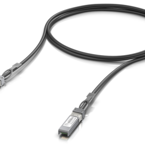 Cable de fibra óptica Ubiquiti UACC-DAC-SFP10-1M SFP+ InfiniBand Negro 1m