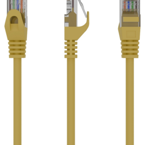 Cable de red Gembird PP6U-0.25M/Y amarillo Cat6 U/UTP 0,25 m