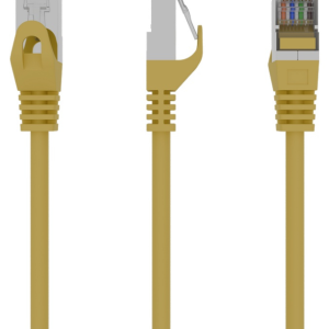 Cable de red Gembird PP6-0.25M/Y Cat6 amarillo 0,25 m F/UTP (FTP)
