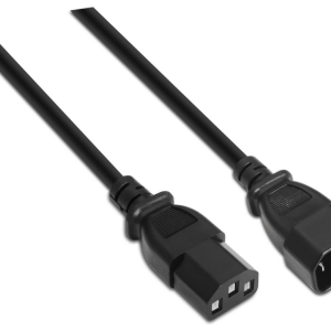 Cable de transmisión AISENS A132-0171 Negro 1,5 m con acopladores C13 y C14