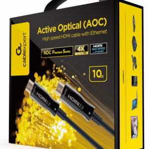 Cable HDMI Gembird CCBP-HDMI-AOC-10M-02 Tipo A 10m Negro