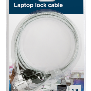 Gembird LK-K-01 Cable Antirrobo Plata 1,8 m - Seguridad y Resistencia