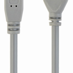 Cable USB 2.0 A/B 1.8m Gembird Gris - Alta Velocidad y Confiabilidad