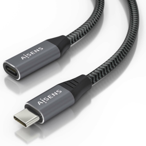 Cable USB AISENS A107-0636 USB 3.2 Gen 2x2 2 m USB C de Alta Velocidad