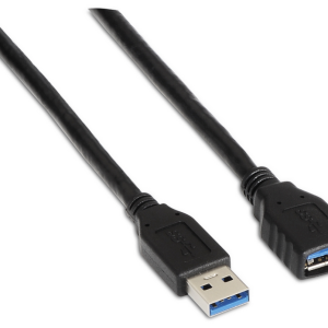 Cable USB AISENS A105-0042 USB 3.2 Gen 1 (3.1 Gen 1) 2 m Negro USB A