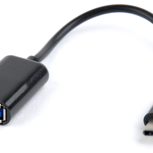 Cable USB Gembird AB-OTG-CMAF2-01 0,2 m USB C a USB A Negro