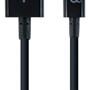 Cablexpert CC-USB2P-AMLM-1M Cable Lightning Negro USB 2.0 1 Metro