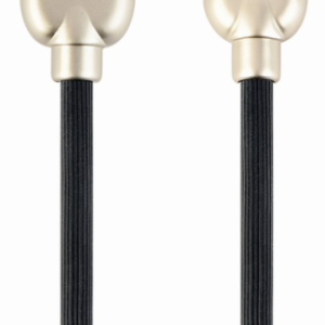 Cablexpert CC-USB2R-AMLM-2M Cable Lightning USB 2.0 Negro 2m