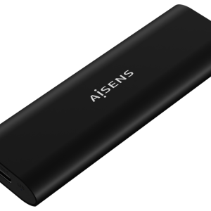 Caja Externa AISENS M.2 SATA/NVMe USB 3.1 Gen2 Negra ASM2-014B