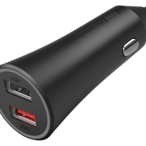 Cargador de Coche Xiaomi Mi 37W Dual-Port Negro - Universal y Rápido