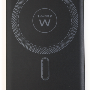 Ewent EW1160 Batería Externa Polímero de Litio con Cargador Inalámbrico Negro
