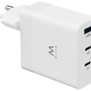 Ewent EW1323 Cargador Universal Blanco con Carga Rápida para Dispositivos Móviles