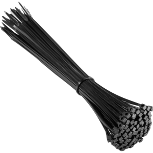 Ewent EW1564 Presilla Brida de Entrada Paralela de Nylon Negro - 100 unidades