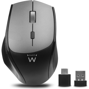 Ewent EW3245 Ratón Inalámbrico Oficina Mano Derecha 2400 DPI RF Óptico