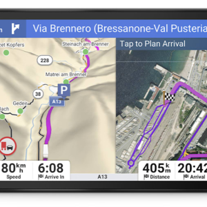 Garmin dezl LGV820 Navegador Fijo 8" Pantalla Táctil TFT Negro