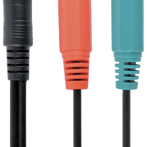 Gembird CCA-417 cable de audio 0,2 m 3,5mm a 2 x 3,5mm negro de alta calidad
