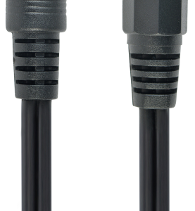 Gembird CCA-423-2M Cable de audio 3,5mm Negro de alta calidad 2 metros