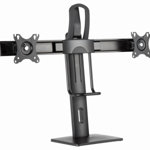 Gembird MS-D2-01 soporte para monitor de 27" (68,6 cm) para escritorio en negro