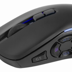 Gembird MUSG-RAGNAR-RX500 ratón gaming mano derecha USB tipo A 12000 DPI