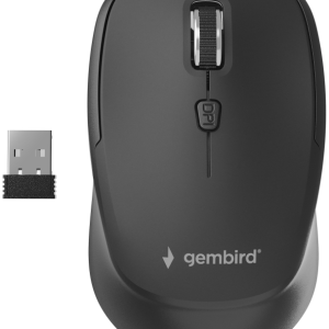 Gembird MUSW-4B-05 Ratón Inalámbrico Oficina RF Óptico 1600 DPI