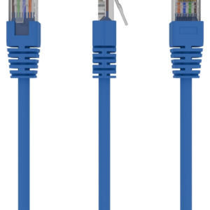 Gembird PP12-1M/B Cable de Red Azul Cat5e de 1 Metro - Alta Velocidad y Fiabilidad