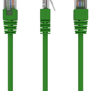 Gembird PP12-1M/G Cable de Red Verde Cat5e - 1 Metro de Alta Velocidad