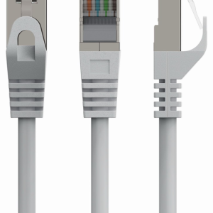 Gembird PP6A-LSZHCU-0.5M Cable de Red Cat6a Gris 0,5 m – Alta Velocidad y Durabilidad