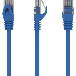 Gembird PP6U-3M Cable de Red Azul Cat6 U/UTP de 3 Metros - Alta Velocidad y Fiabilidad