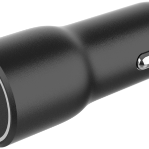 Gembird TA-UC-C2PD40-CAR-01 Cargador Universal Negro con Carga Rápida para Auto
