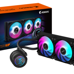 GIGABYTE AORUS WATERFORCE II 360 - Sistema de refrigeración líquida todo en uno 12 cm Negro