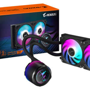 GIGABYTE AORUS WATERFORCE X II 240 - Sistema de Refrigeración Líquida Todo en Uno 12 cm Negro