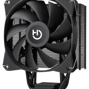 Hiditec C12 PWM Enfriador Procesador 12 cm Negro - Máximo Rendimiento y Silencio